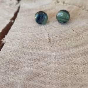 Puces noir & vert