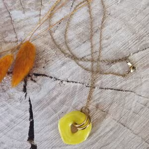 Pendentif  Eva (Plusieurs coloris)