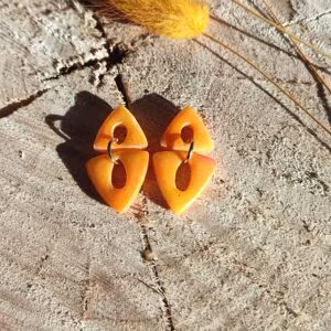 Pampille Duo Théa jaune orangé
