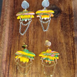 Boucles d'oreilles Boréal (Plusieurs coloris)